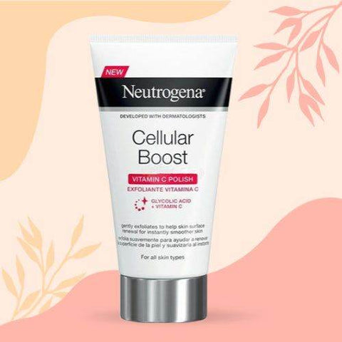 Neutrogena Cellular Boost Vitamin C Polish For All Skin Types 75Ml - Vitamins House