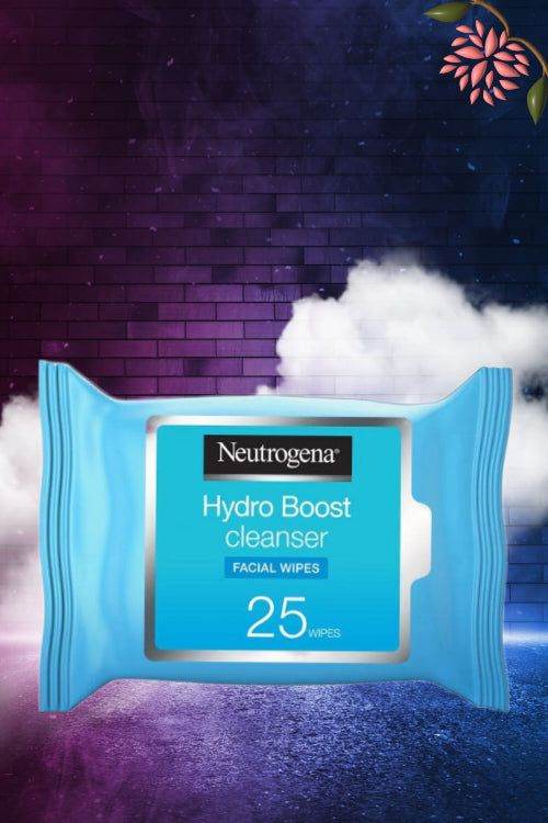Neutrogena Hydro Boost Cleanser Wipes – 25 Wipes - Vitamins House