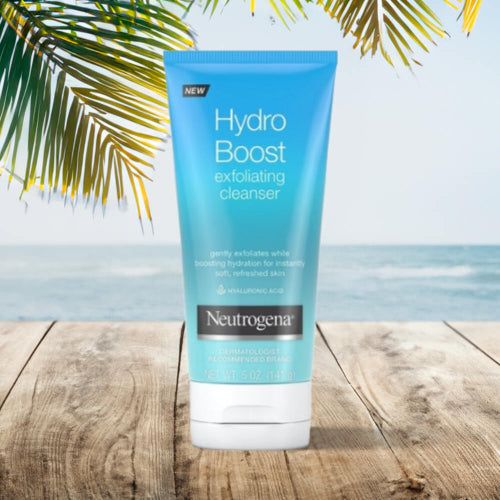 Neutrogena Hydro Boost Exfoliating Cleanser 141g - Vitamins House