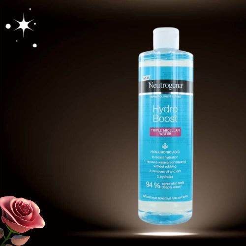 Neutrogena Hydro Boost Triple Micellar Water Agua Micelar Triple Action 400Ml - Vitamins House