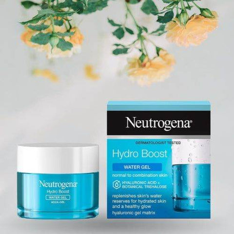 Neutrogena Hydro Boost Water Gel Normal To Combination Skin Hyaluronic Acid 50Ml - Vitamins House