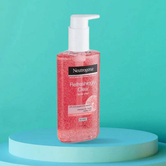 Neutrogena Refreshingly Clear Facial Wash For Blemish Prone Skin Oil Free 200Ml - Vitamins House