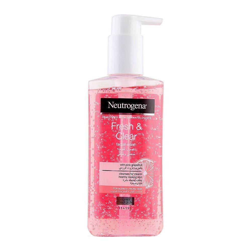 Neutrogena Visibly Clear Pink Grapefruit Facial Wash 200Ml - Vitamins House