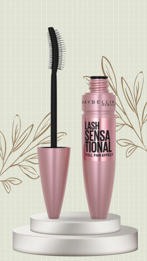 Maybelline Cils Sensa Tional Full Fan Effect 01 Very Block/Noir Mascara 9.5Ml - Vitamins House