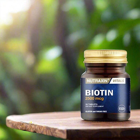 Nutraxin Biotin 2500 mcg 50 CT in Pakistan