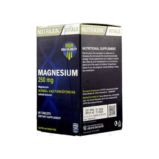 Nutraxin Magnesium Supplement 250mg in Pakistan