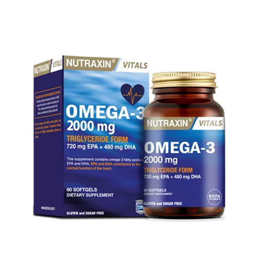 Nutraxin Omega-3 60 Softgels in Pakistan