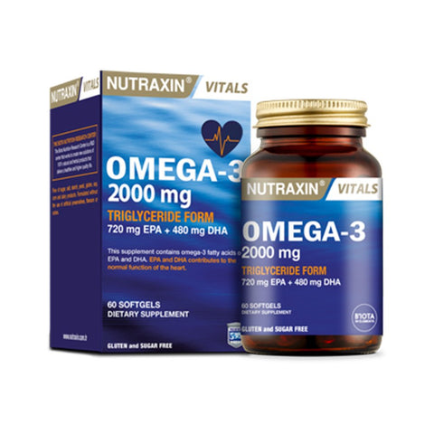 Nutraxin Omega-3 60 Softgels