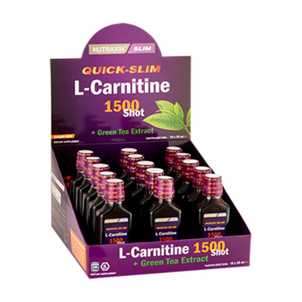 Nutraxin Quick-Slim L-Carnitine 15 Shots