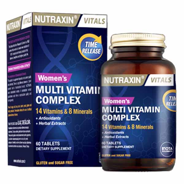 Nutraxin Women's Multivitamin Complex, 60 Ct