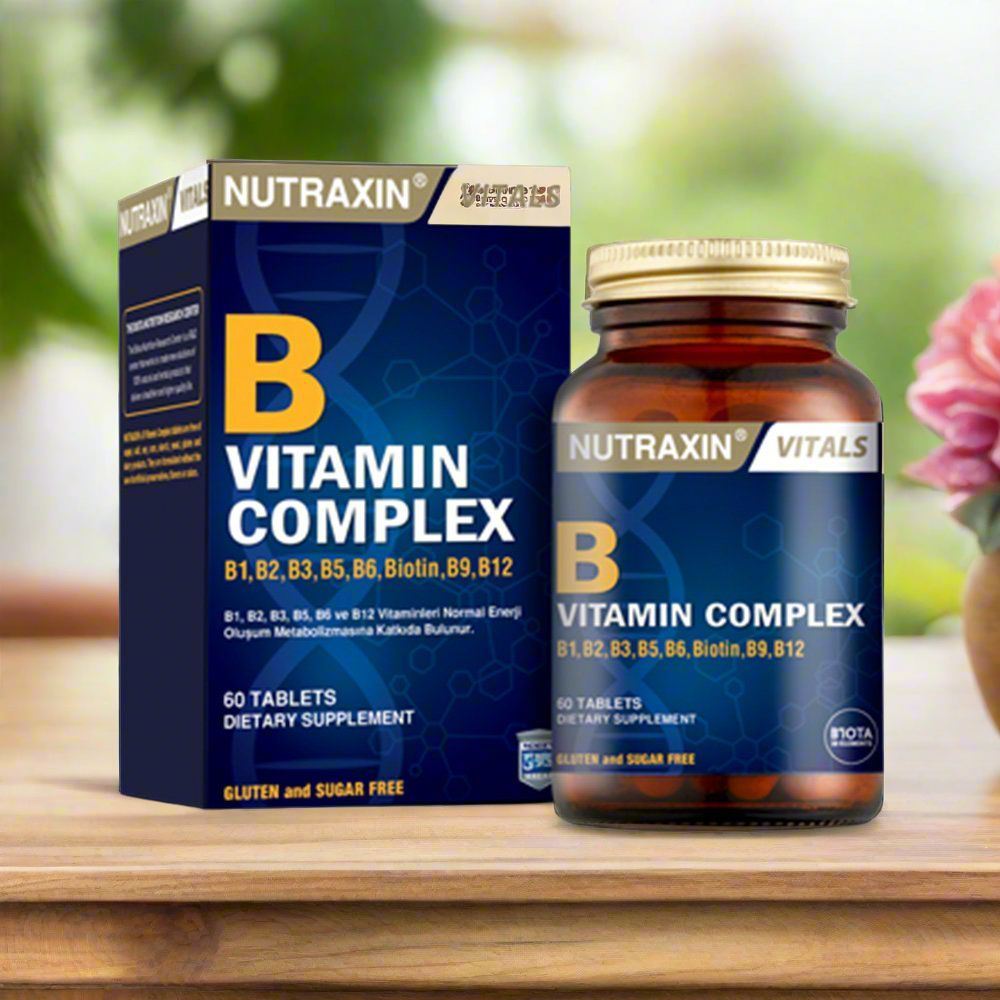 Nutraxin B Vitamin Complex 60 CT - Vitamins House