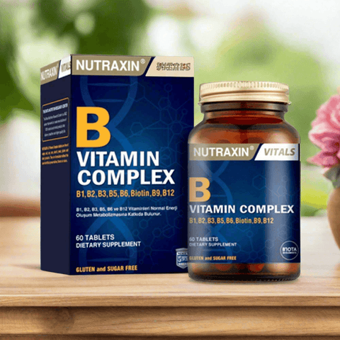 Nutrin B Complex Nutraxin B Vitamin Complex 60 CT – Vitamins House