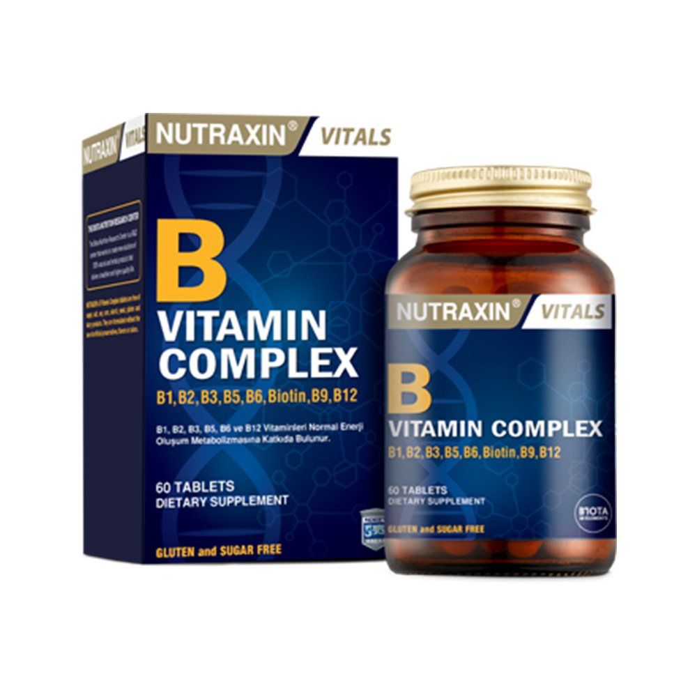 Nutraxin B Vitamin Complex 60 CT - Vitamins House