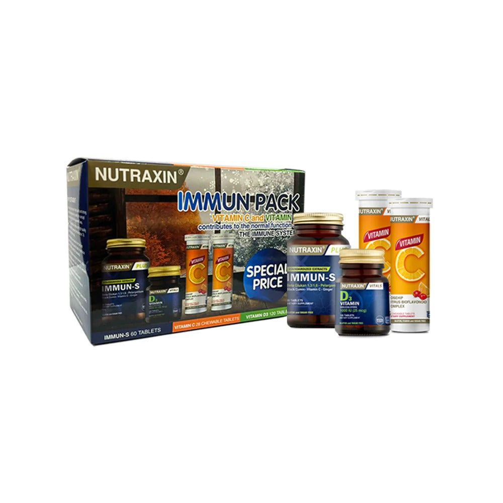 Nutraxin Immun Pack 3-in-1 - Vitamins House