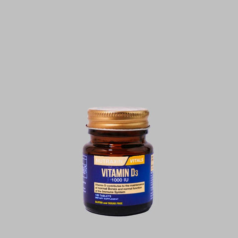 Nutraxin Vitamin D3 1000IU 120 Tablets - Vitamins House