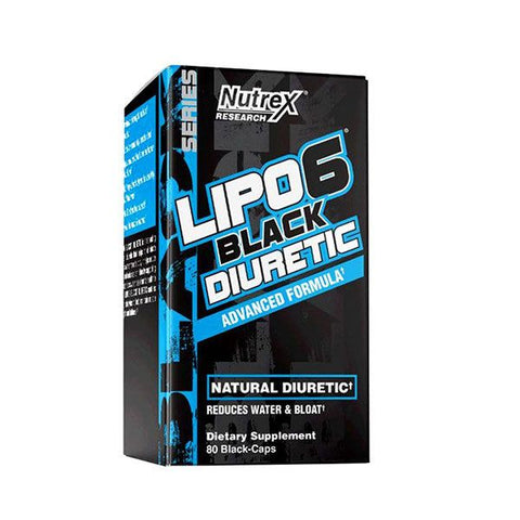 Nutrex - Lipo 6 Black Diuretic 60 Caps - Vitamins House