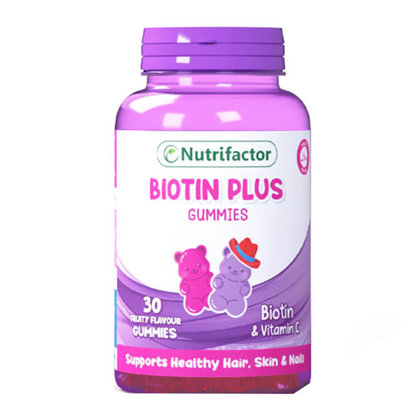 Nutrifactor Biotin Plus Gummies, 30 Ct