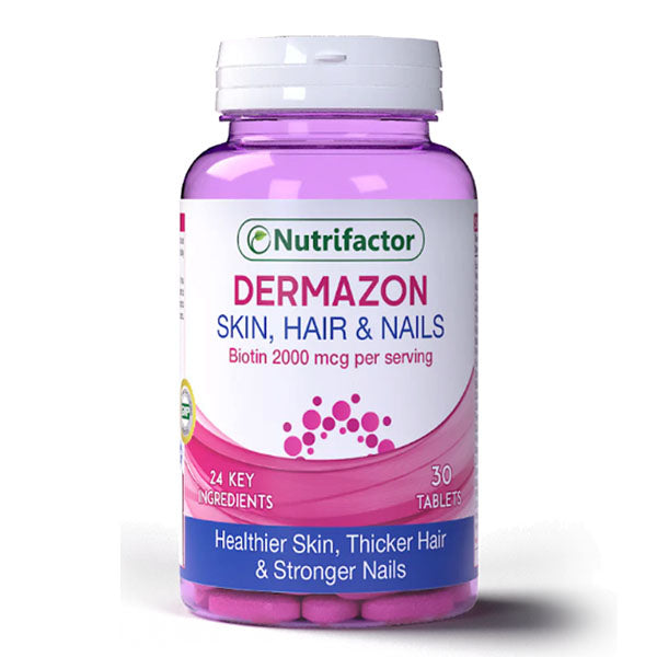 Nutrifactor Dermazon Skin Hair & Nails, 30 Ct