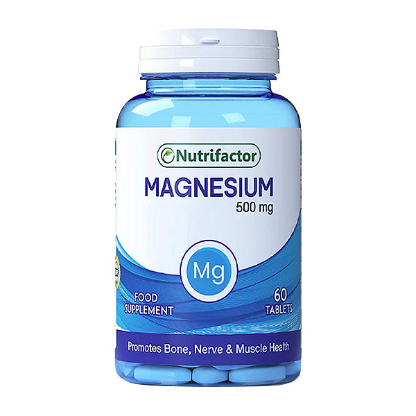 Nutrifactor Magnesium 500mg, 60 Ct
