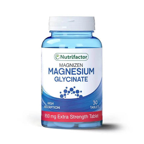 Nutrifactor Magnizen (Magnesium Glycinate) 850mg 30ct
