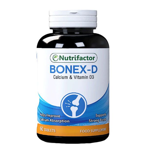 Nutrifactor Bonex-D, 60 Ct - Vitamins House