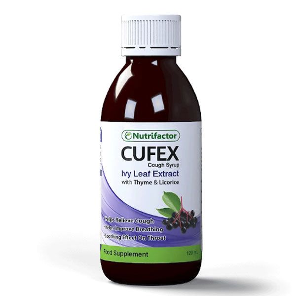 Nutrifactor Cufex Cough Syrup, 120ml - Vitamins House