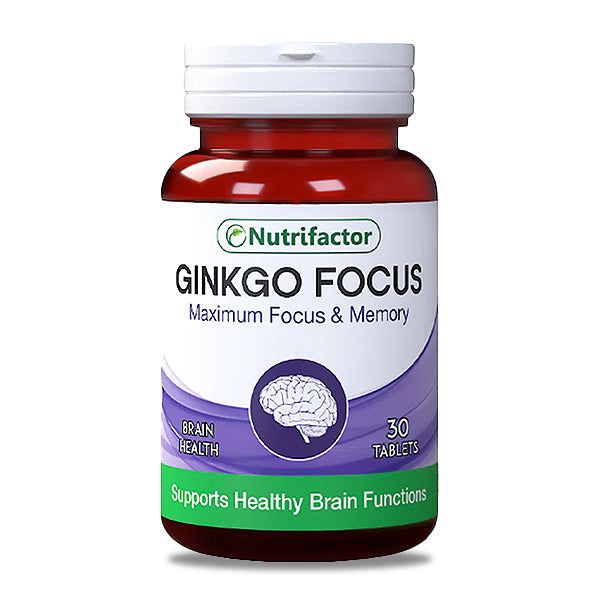 Nutrifactor Ginkgo Focus, 30 Ct - Vitamins House