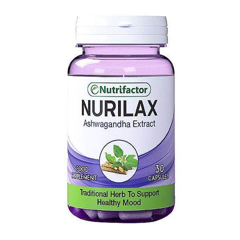 Nutrifactor Nurilax (Ashwagandha Extract), 30 Ct - Vitamins House