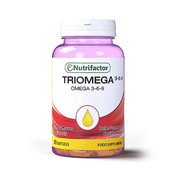 Nutrifactor Triomega 3-6-9, 60 Ct - Vitamins House