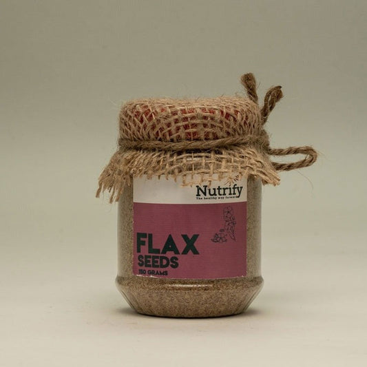 Nutrify Flax Seeds 150gram - Vitamins House