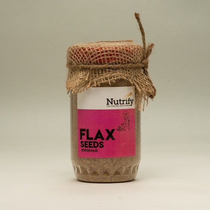 Nutrify Flax seeds 350gram - Vitamins House