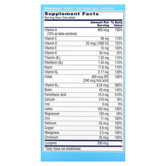ONE A DAY Multivitamins Men’s 100 Tablets - Vitamins House