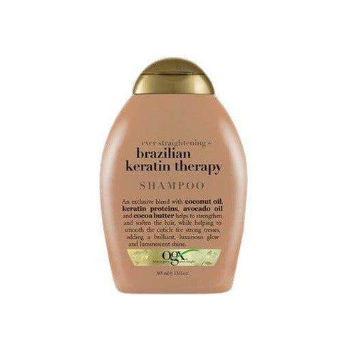 Ogx Ever Straightening Plus Brazilian Keratin Smooth Shampoo 385Ml - Vitamins House
