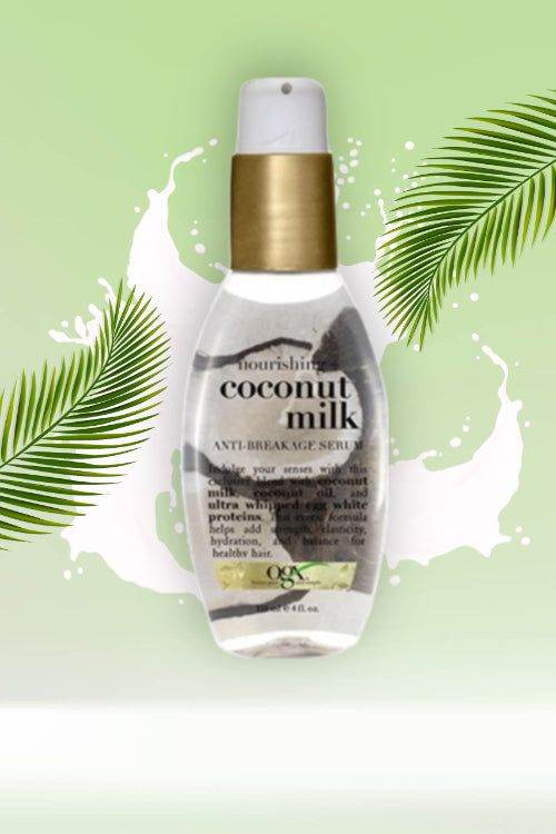 Ogx Nourishing + Coconut Milk Anti Breakage Serum118Ml - Vitamins House