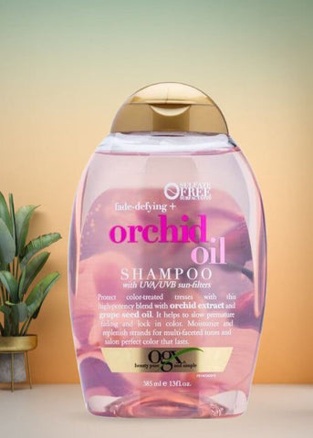 Ogx Orchid Oil Shampoo 385Ml - Vitamins House