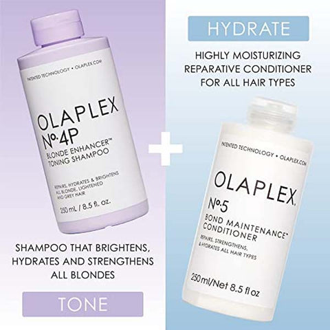 OLAPLEX Noº. 4P Blonde Enhancer Toning Shampoo, 250ml