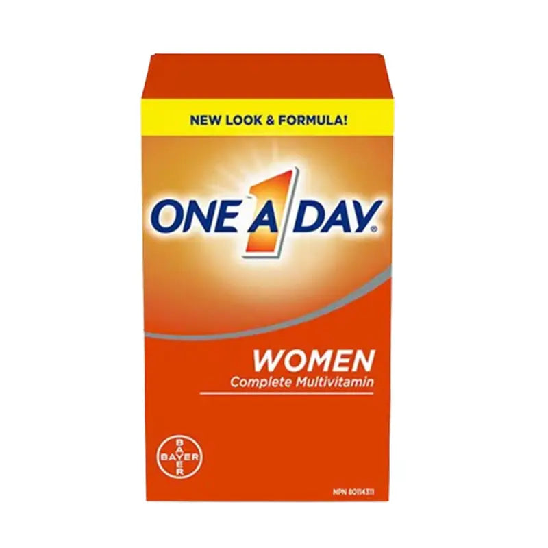 One A Day Women’s Multivitamins 100 Tablets Product Packaging