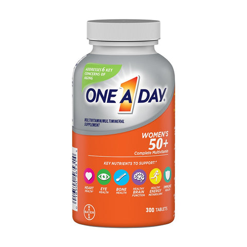 One A Day Women’s 50+ Multivitamin 300 Tablets