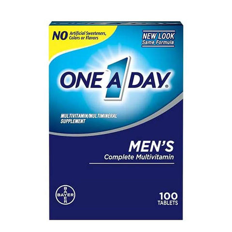 One A Day Mens Multivitamins 100 Tablets