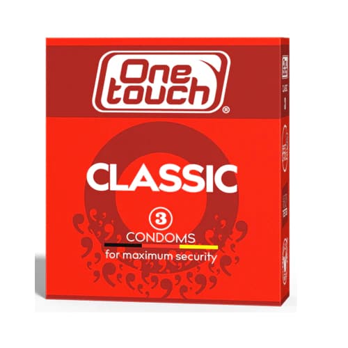 One Touch Classic Condoms 3 Ct
