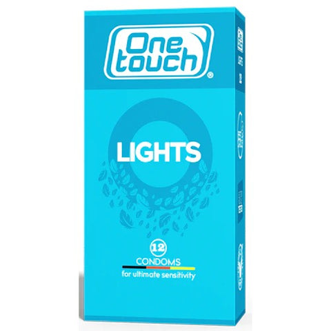 One Touch Lights Condoms 12Ct