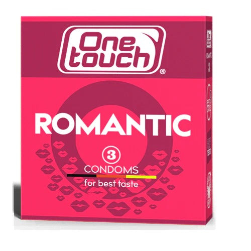 One Touch Romantic Condoms 3Ct