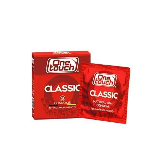 One Touch Classic Condoms 3 Ct - Vitamins House