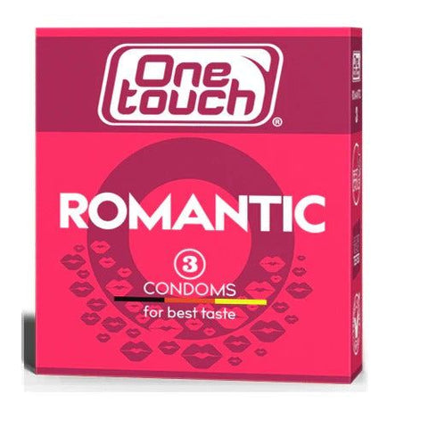 One Touch Romantic Condoms 3Ct - Vitamins House