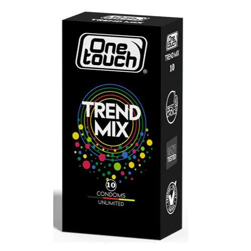 One Touch Trend Mix Condoms 10Ct - Vitamins House