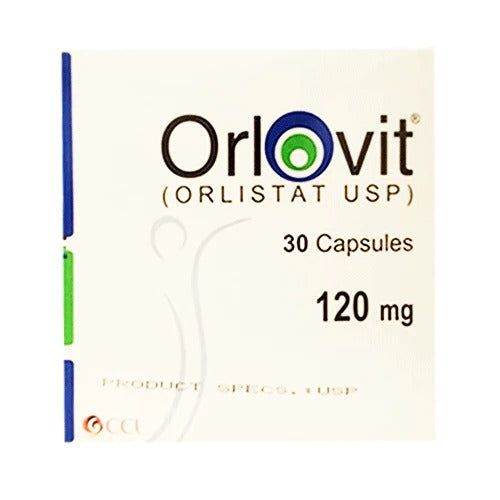 Orlovit (Orlistat) 120mg, 30Ct - CCL Vitamins House Orlovit (Orlistat) 120mg, 30Ct - CCL Vitamins House