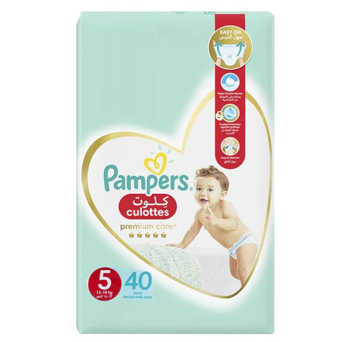 Pampers Premium Care Pants Size 5, 40 Ct