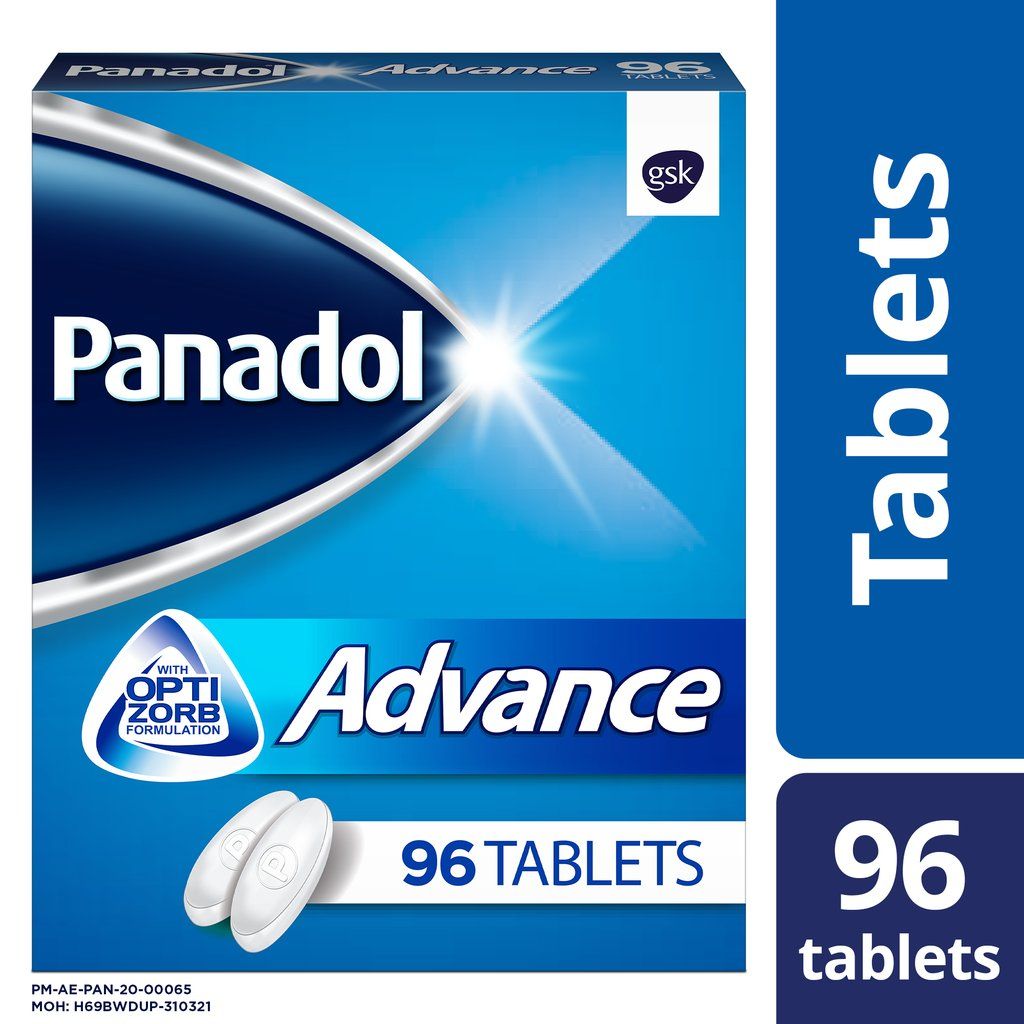 Panadol Advance Tablets 96ct - Vitamins House