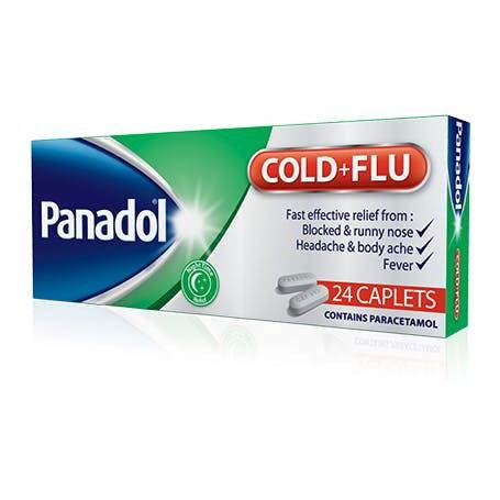 Panadol Cold and Flu Tablets 24ct - Vitamins House