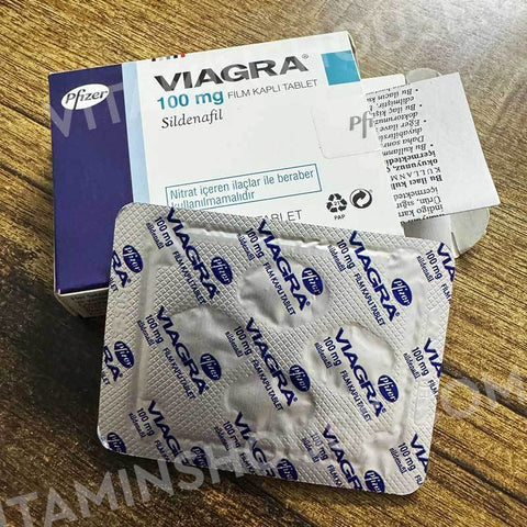 Pfizer Viagra 100mg - 4 Tablets Imported